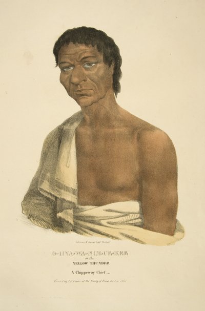 O-hya-wa-nim-ce-kee or the Yellow Thunder by James Otto Lewis